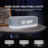 Sleek Wireless Alarm Clock with LED Display